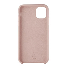 Чехол-накладка uBear Touch Case для iPhone 11, силикон, розовый - 0