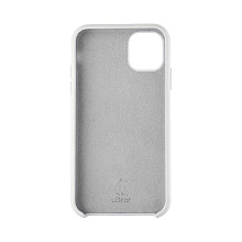 Чехол-накладка uBear Touch Case для iPhone 11, силикон, белый - 0