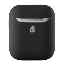 Силиконовый чехол Ubear для AirPods, цвет: черный - 0