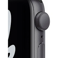 Apple Watch Nike SE GPS 40mm (корпус - серый космос, спортивный ремешок Nike цвета «антрацитовый/чёрный») - 1