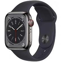 Apple Watch Series 8 GPS + Cellular 45mm (корпус - графитовый, IP6X) - 0