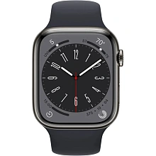 Apple Watch Series 8 GPS + Cellular 45mm (корпус - графитовый, IP6X) - 1