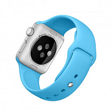 Apple Watch Sport (MJ3N2) - 42 мм, серебристый алюминий, белый спортивный ремешок - 2