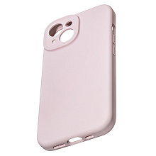 Чехол-накладка Synora Silicon MagCase для iPhone 15, силикон, светло-розовый - 1