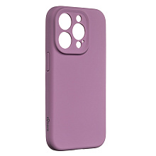 Чехол-накладка Synora Silicon MagCase для iPhone 15 Pro, силикон, лиловый - 0