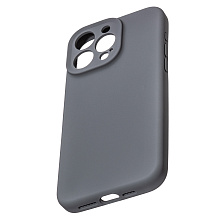 Чехол-накладка Synora Silicon MagCase для iPhone 15 Pro Max, силикон, серый - 1