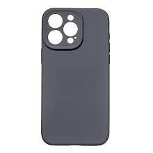 Чехол-накладка Synora Silicon MagCase для iPhone 15 Pro Max, силикон, серый - 2