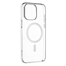 Чехол-накладка Synora Mag Clear Case для iPhone 13, полиуретан, прозрачный - 0