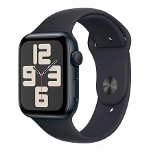 Apple Watch SE 2023 GPS  (корпус - темная ночь, 40mm ремешок Sport Band темная ночь, размер S/M) - 0