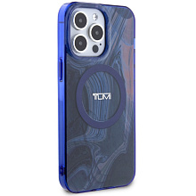 Чехол-накладка Tumi Liquid Double Laye для iPhone 15 Pro Max, пластик, синий - 3