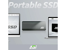 Внешний SSD накопитель AGI ED198, 2048GB. черный - 3