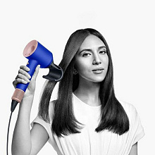 Фен Dyson Supersonic HD07 синий/бежевый (Blue/Blush) - 2