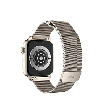 Ремешок Uniq Dante Strap Mesh Steel для Apple Watch 41mm 41mm, Нержавеющая сталь, сияющая звезда - 1