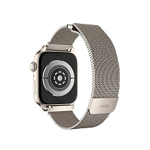 Ремешок Uniq Dante Strap Mesh Steel для Apple Watch 45mm 45mm, Нержавеющая сталь, сияющая звезда - 1