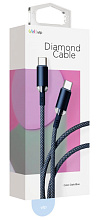 Кабель VLP Diamond Cable USB-C / USB-C 1,2м, темно-синий - 1