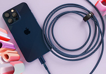 Кабель VLP Diamond Cable USB-C / USB-C 1,2м, темно-синий - 3