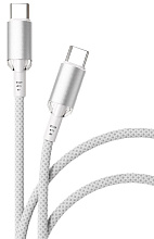 Кабель VLP Diamond Cable USB-C / USB-C 1,2м, белый - 0