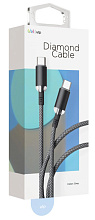 Кабель VLP Diamond Cable USB-C / USB-C 1,2м, черный - 1