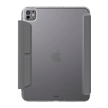 Чехол-книжка Uniq Camden Click для iPad Pro 13″ (7-го поколения), поликарбонат, серый - 2