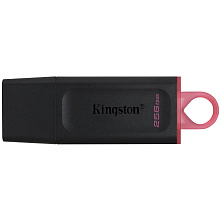 Флэш память Kingston DataTraveler Exodia, 256GB, черный+розовый - 0