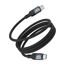 Кабель Asynora магнитный USB data cable USB-C / USB-C, 5A, 100Вт  1м, черный - 0