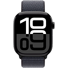 Apple Watch Series 10  (корпус - черный, 46mm ремешок Sport Loop чернила) - 1