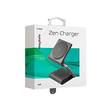 Зарядное устройство беспроводное VLP Zen Charger, серый - 1