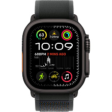 Apple Watch Ultra 2 GPS + Cellular 49mm (корпус - черный титан, ремешок Trail Loop черный, IP6X) - 1