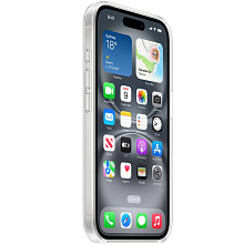 Чехол-накладка Apple Clear Case для iPhone 16, полиуретан, прозрачный - 1