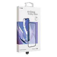 Защитное стекло VLP A-Glass Easy Box 2.5D для iPhone 16 Pro - 1