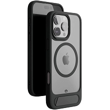 Чехол-накладка VLP Reels Case для iPhone 16 Pro Max, поликарбонат, черный - 2