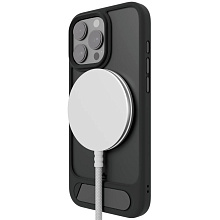 Чехол-накладка VLP Reels Case для iPhone 16 Pro Max, поликарбонат, черный - 3