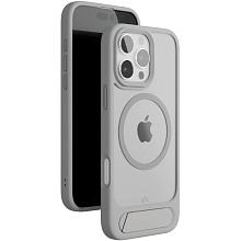 Чехол-накладка VLP Reels Case для iPhone 16 Pro Max, поликарбонат, серый - 2