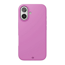 Чехол-накладка VLP Aster Case для iPhone 16, силикон, розовый - 0