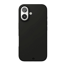 Чехол-накладка VLP Aster Case для iPhone 16, силикон, черный - 0