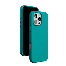 Чехол-накладка VLP Aster Case для iPhone 16 Pro, силикон, зеленый - 3