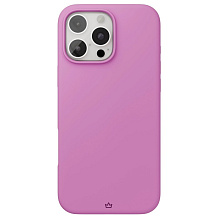 Чехол-накладка VLP Aster Case для iPhone 16 Pro, силикон, розовый - 0