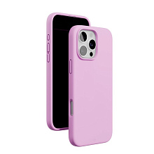 Чехол-накладка VLP Aster Case для iPhone 16 Pro, силикон, розовый - 3