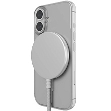 Чехол-накладка VLP Puro Case для iPhone 16 Plus, поликарбонат, прозрачный - 3