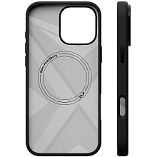 Чехол-накладка VLP Aster Pro Case для iPhone 16 Pro Max, силикон, черный - 1