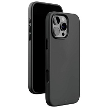 Чехол-накладка VLP Aster Pro Case для iPhone 16 Pro Max, силикон, черный - 2