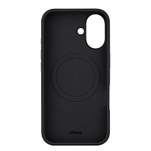 Чехол-накладка uBear Touch Mag Case для iPhone 16, силикон, черный - 2