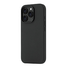 Чехол-накладка uBear Touch Mag Case для iPhone 16 Pro, силикон, черный - 0