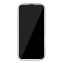 Чехол-накладка uBear Touch Mag Case для iPhone 16 Pro, силикон, светло-серый - 3