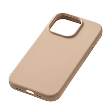 Чехол-накладка uBear Touch Mag Case для iPhone 16 Pro, силикон, латте - 3