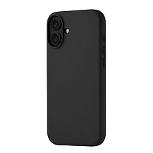 Чехол-накладка uBear Touch Mag Case для iPhone 16 Plus, силикон, черный - 1