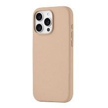 Чехол-накладка uBear Touch Mag Case для iPhone 16 Pro Max, силикон, латте - 1