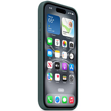 Чехол-накладка Apple Silicone Case для iPhone 16, силикон, зеленый - 1