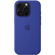 Чехол-накладка Apple Silicone Case для iPhone 16 Pro, силикон, ультрамарин - 0