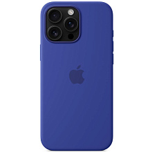 Чехол-накладка Apple Silicone Case для iPhone 16 Pro Max, силикон, ультрамарин - 0